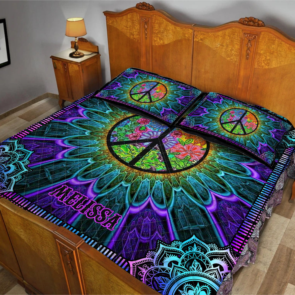 Hippie Soul – Personalisiertes Hippie-Bettdecken-Set