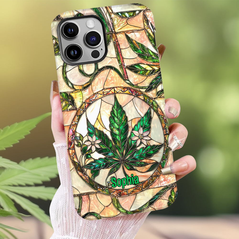 High Times - Coque de téléphone personnalisée avec impression intégrale sur le thème du cannabis