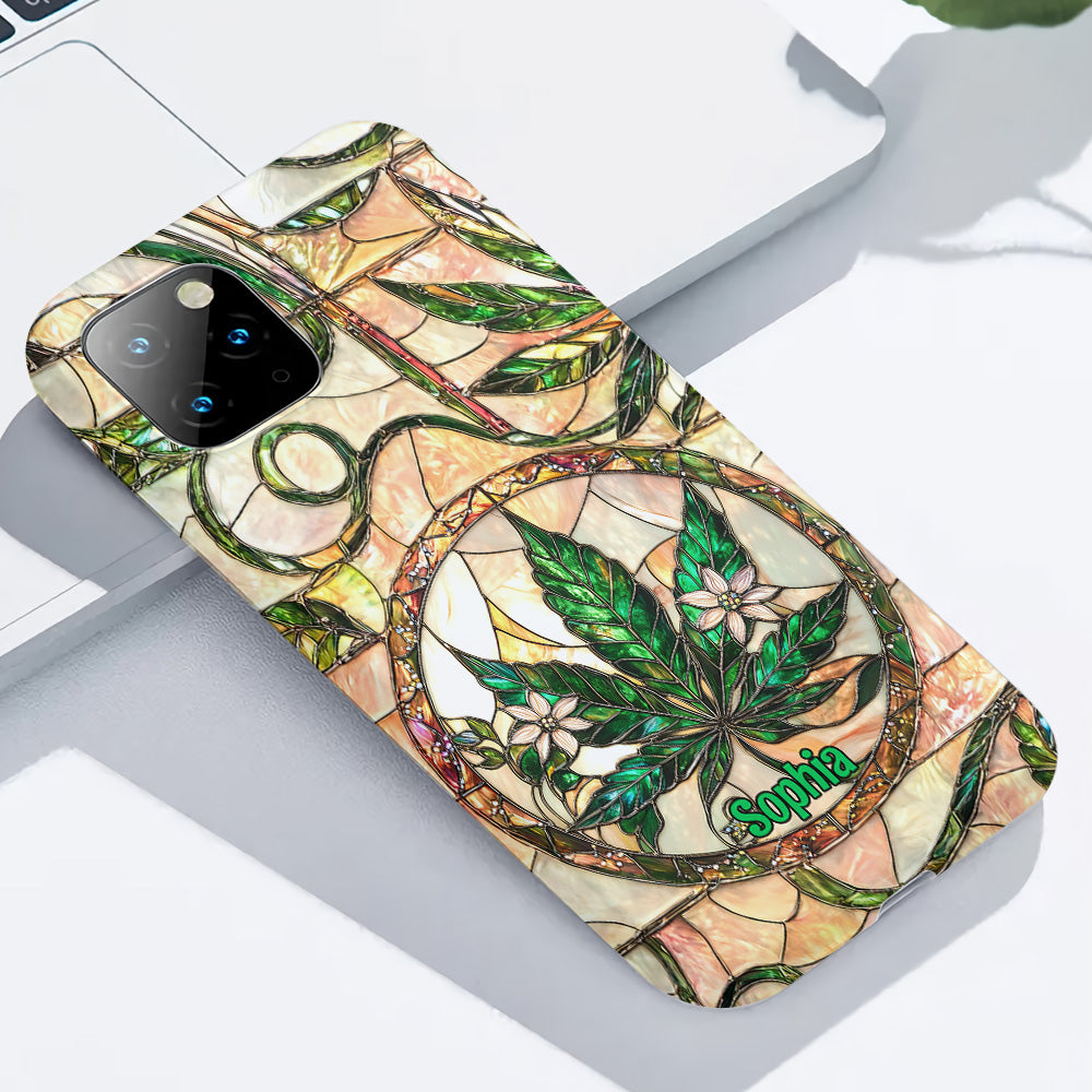 High Times - Coque de téléphone personnalisée avec impression intégrale sur le thème du cannabis