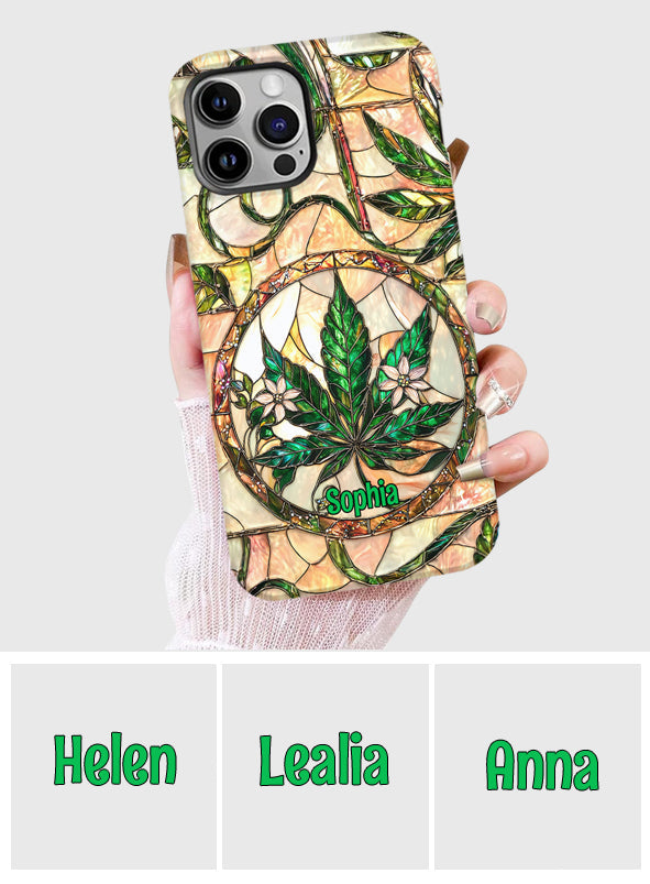 High Times - Coque de téléphone personnalisée avec impression intégrale sur le thème du cannabis