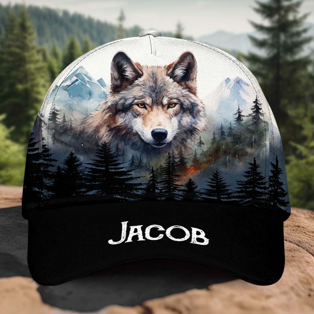 Fantastischer Wolf – Personalisierte Wolf Classic Cap