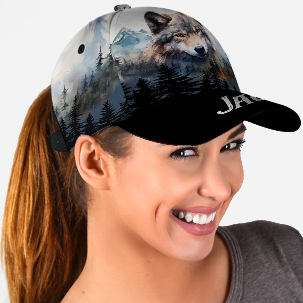 Fantastischer Wolf – Personalisierte Wolf Classic Cap