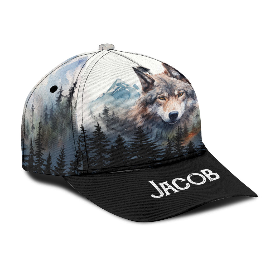 Fantastischer Wolf – Personalisierte Wolf Classic Cap