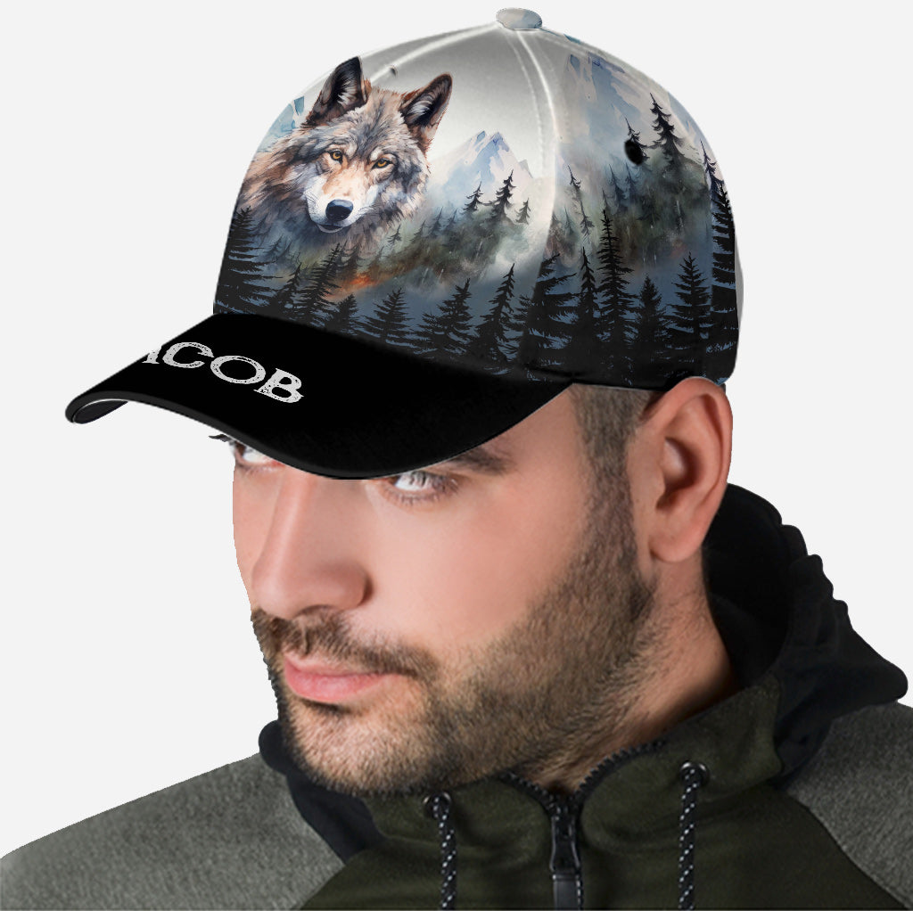 Fantastischer Wolf – Personalisierte Wolf Classic Cap