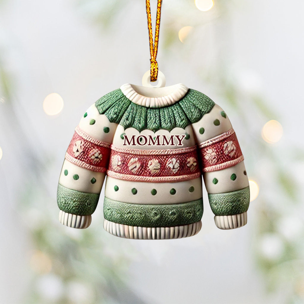 Weihnachtsmütze - Personalisierter Familienschmuck