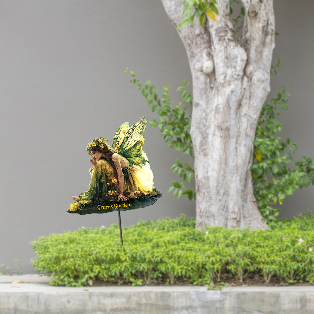 Gartenfee – Personalisierte Gartendekoration aus Metall