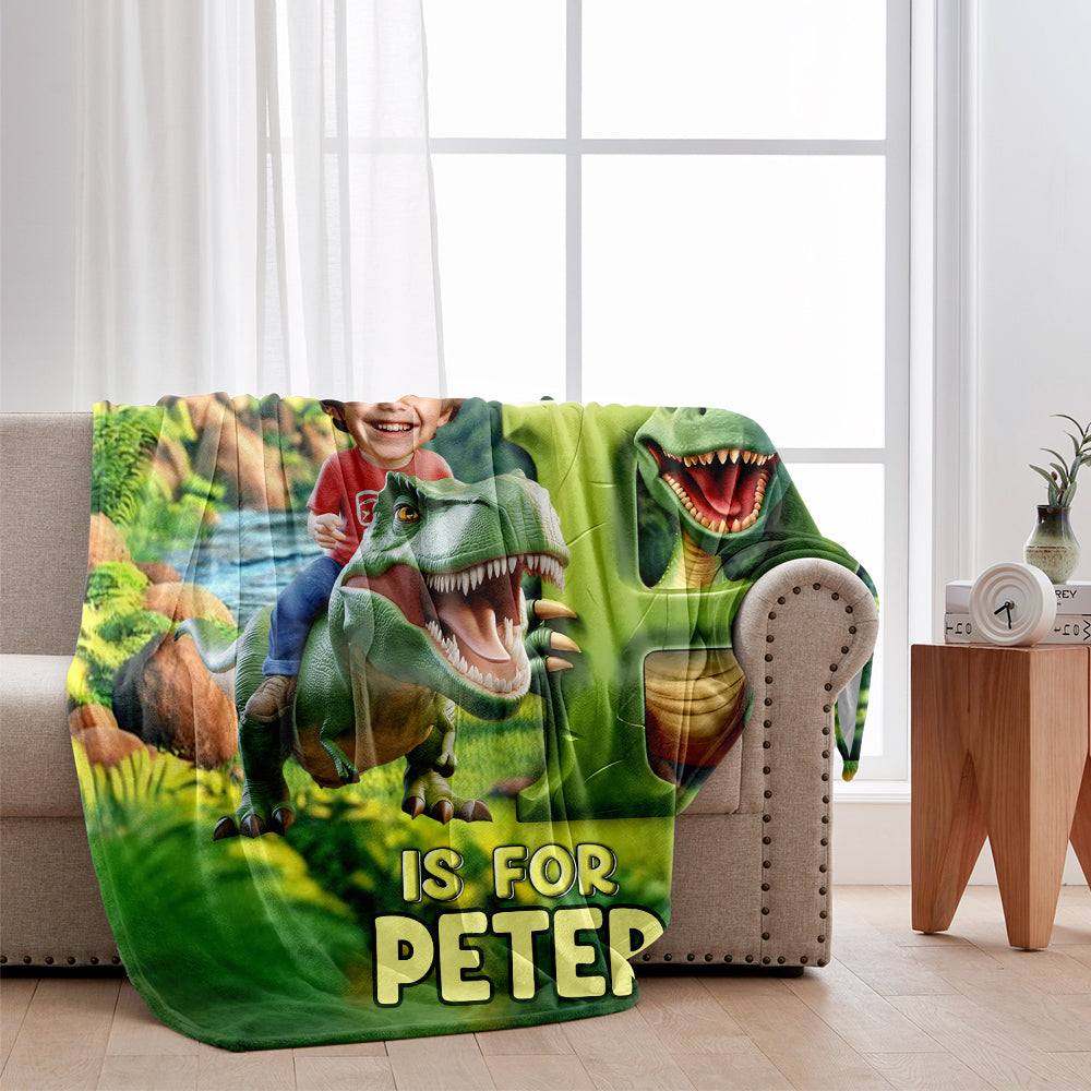 Cooles Kinderalphabet – personalisierte Kinderdecke