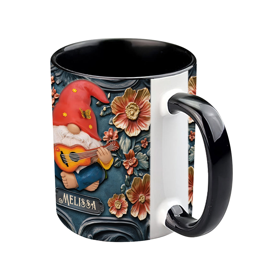 Vivez pleinement votre vie - Mug personnalisé style hippie