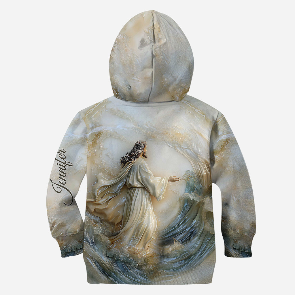 Avec Dieu, tout est possible - Sweat à capuche et legging chrétiens personnalisés