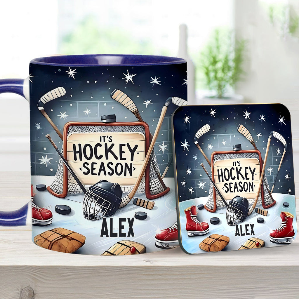 Es ist Hockeysaison – personalisierter Hockey-Becher