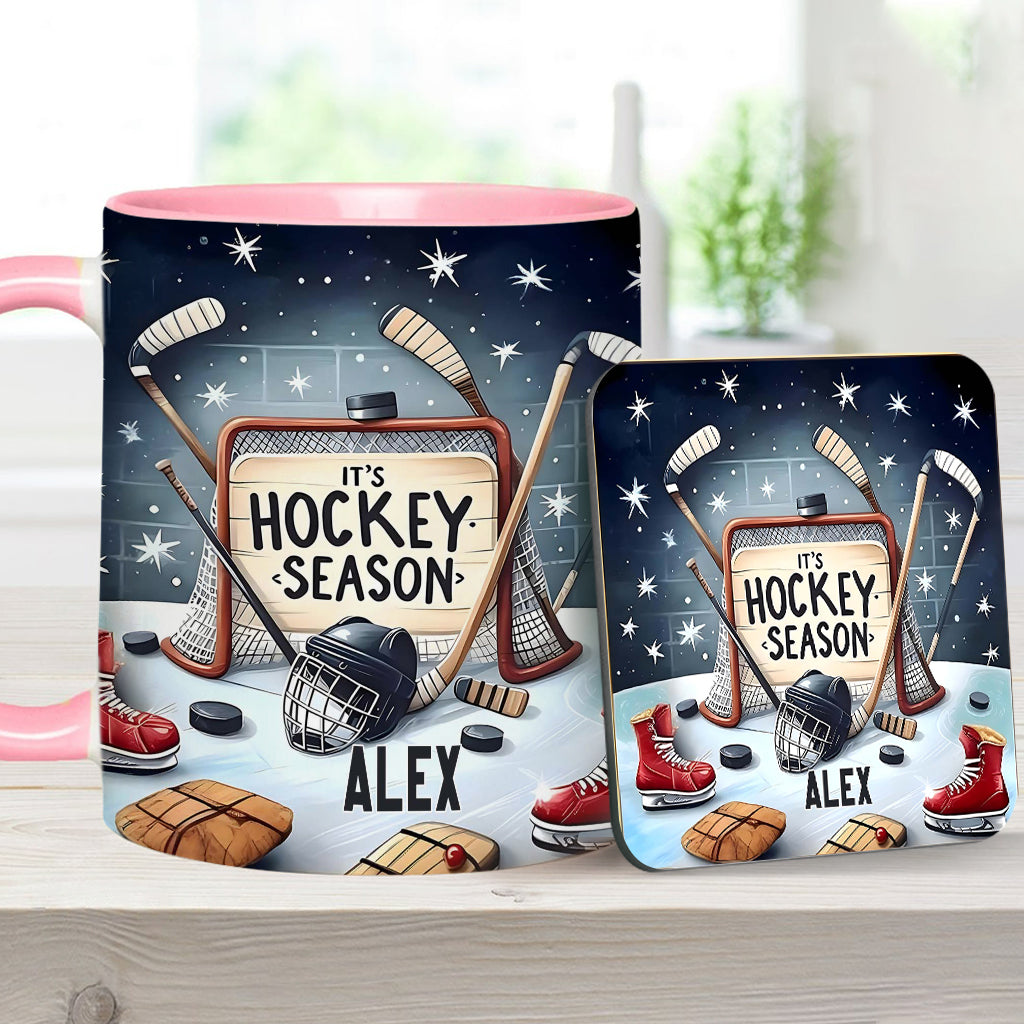 Es ist Hockeysaison – personalisierter Hockey-Becher
