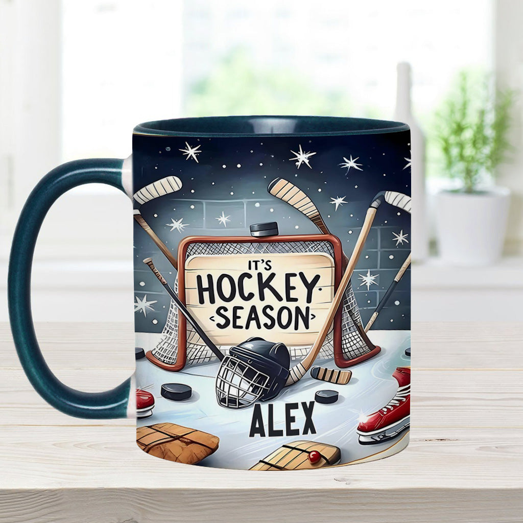 Es ist Hockeysaison – personalisierter Hockey-Becher