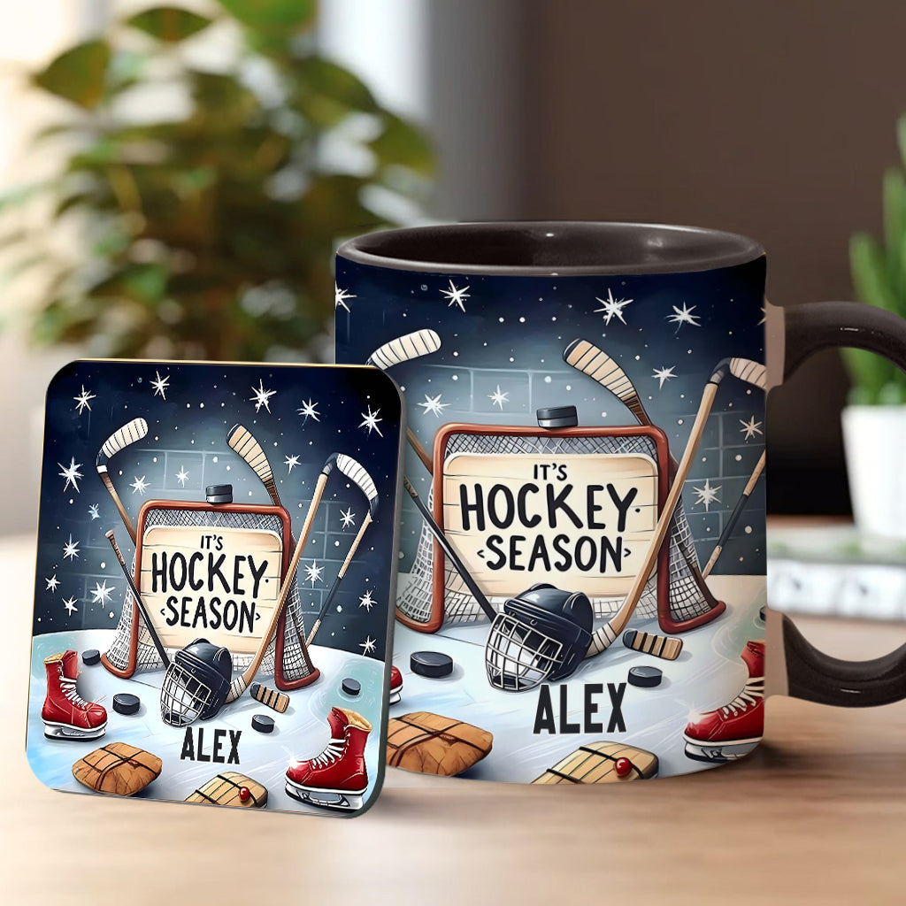 Es ist Hockeysaison – personalisierter Hockey-Becher