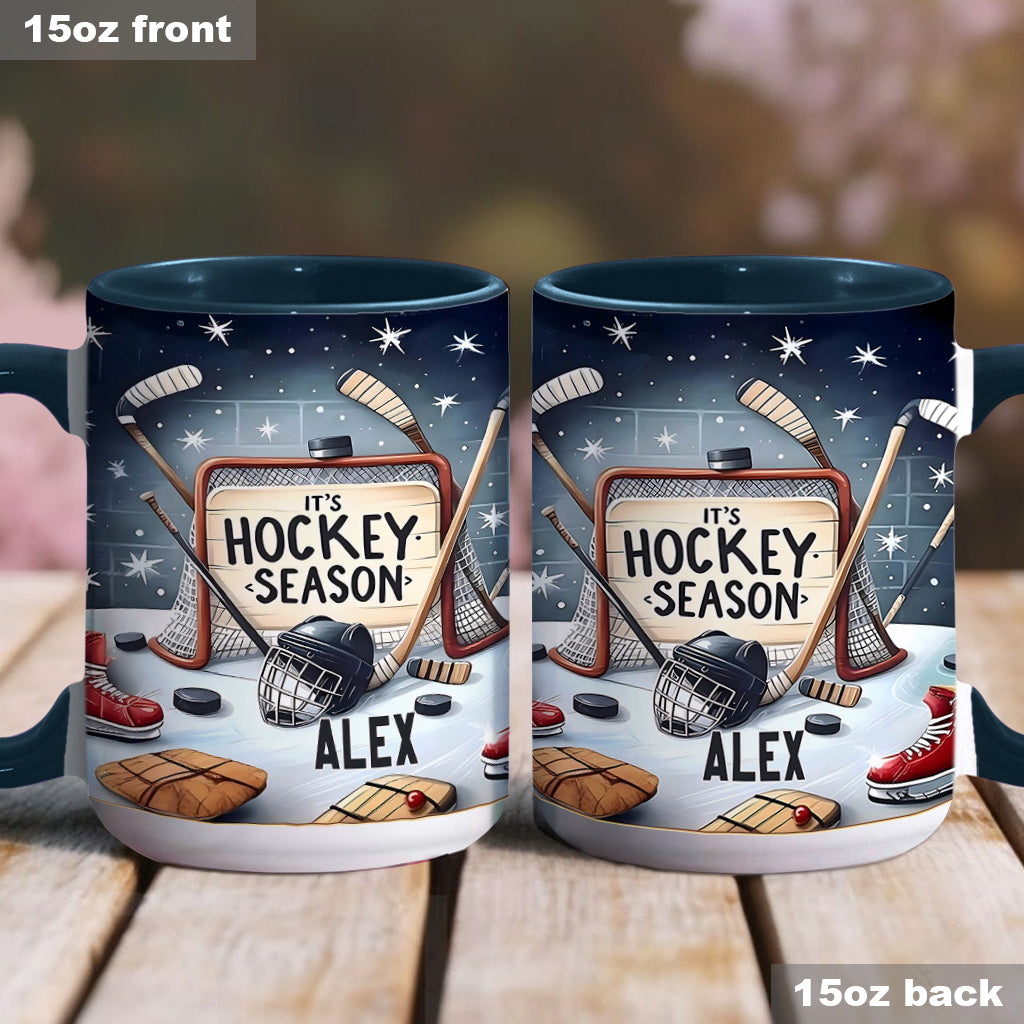 Es ist Hockeysaison – personalisierter Hockey-Becher
