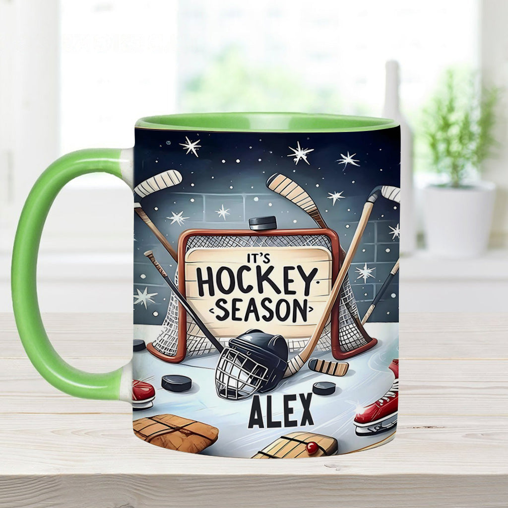 Es ist Hockeysaison – personalisierter Hockey-Becher
