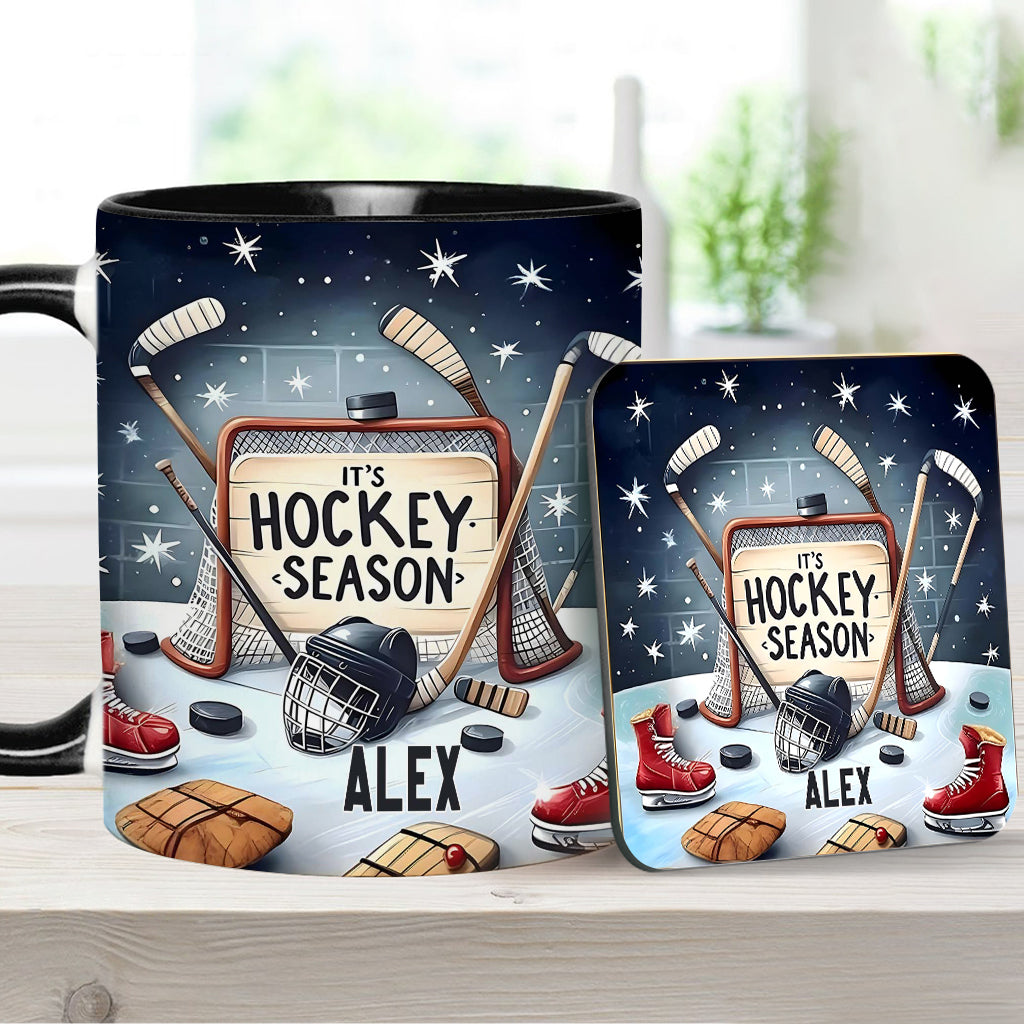 Es ist Hockeysaison – personalisierter Hockey-Becher