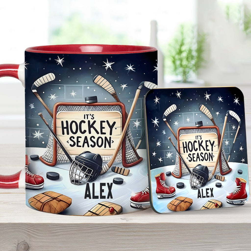 Es ist Hockeysaison – personalisierter Hockey-Becher