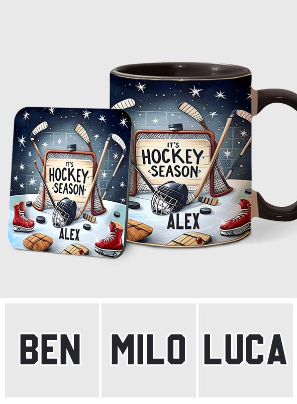 Es ist Hockeysaison – personalisierter Hockey-Becher