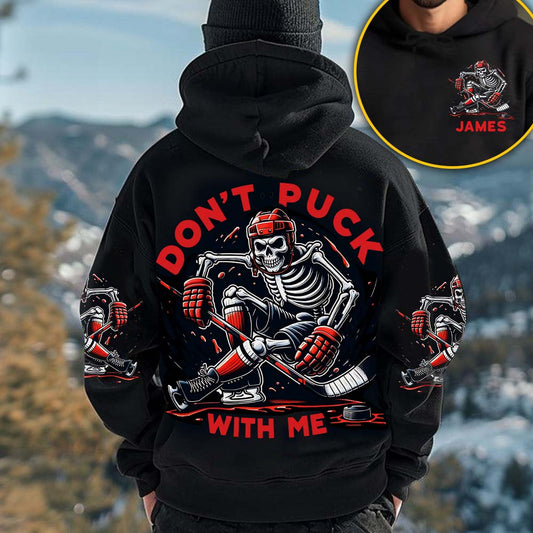 Spiel nicht mit mir – personalisiertes Hockey-Shirt