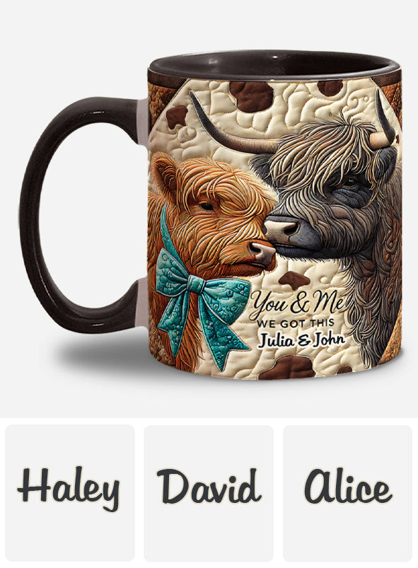 Toi et moi, on gère ! - Mug personnalisé