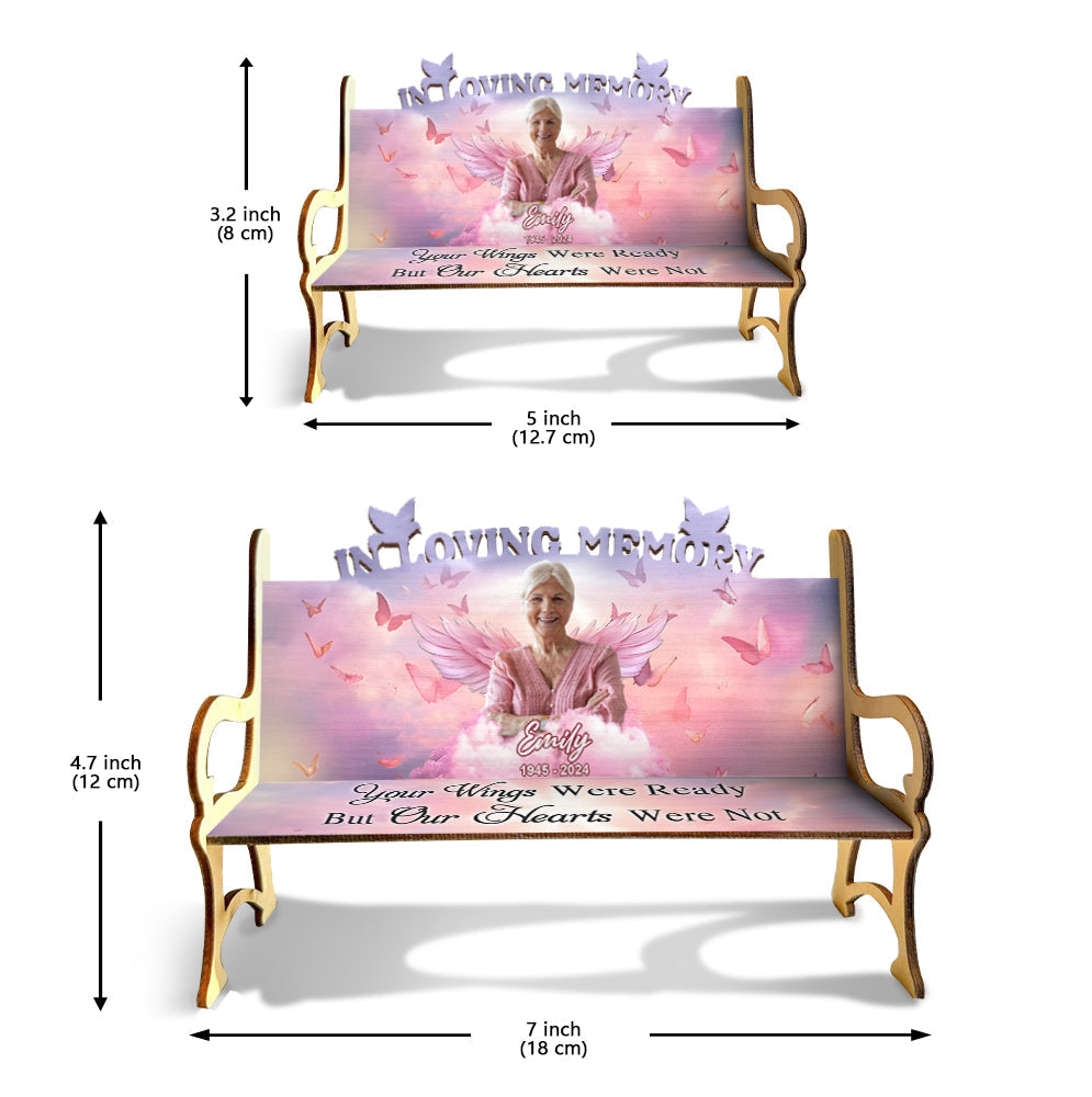 In Loving Memory - Personalized Memorial Wooden Bench