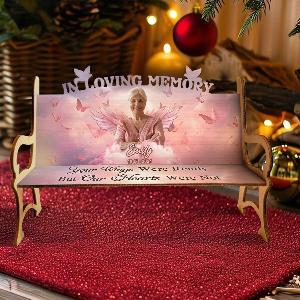 In Loving Memory - Personalized Memorial Wooden Bench