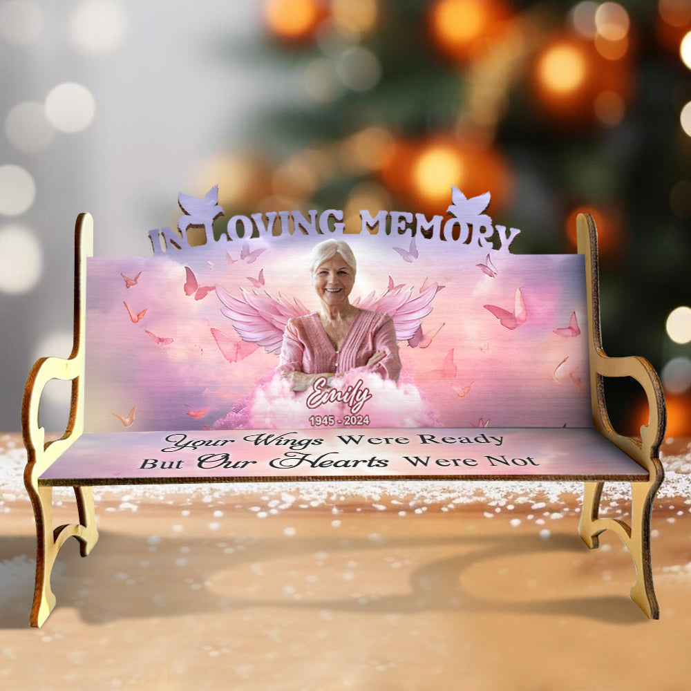 In Loving Memory - Personalized Memorial Wooden Bench