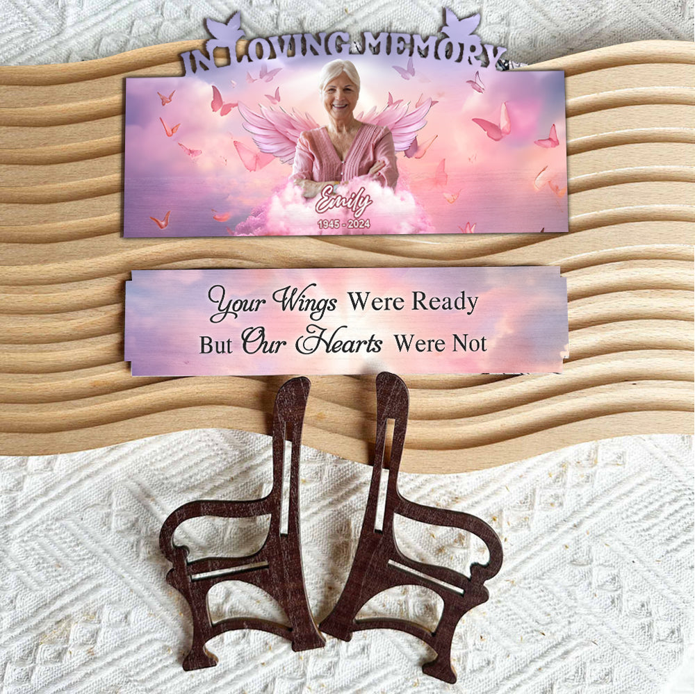 In Loving Memory - Personalized Memorial Wooden Bench