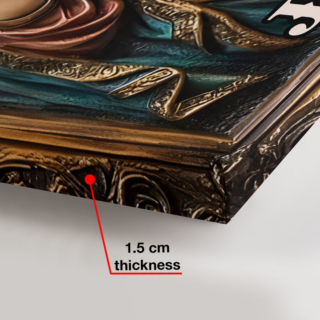 Croyant - Toile et affiche chrétiennes personnalisées