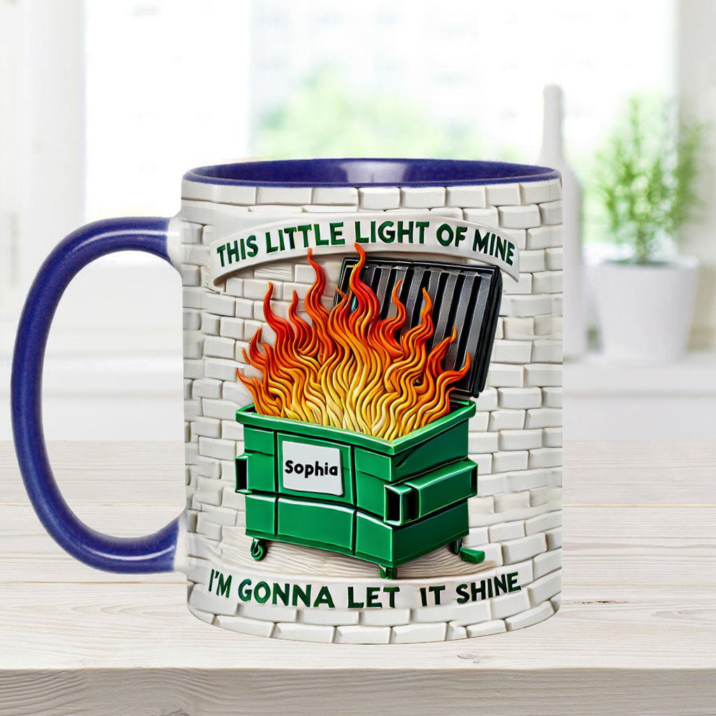 Cette petite lumière qui m'anime - Mug personnalisé pour collègue