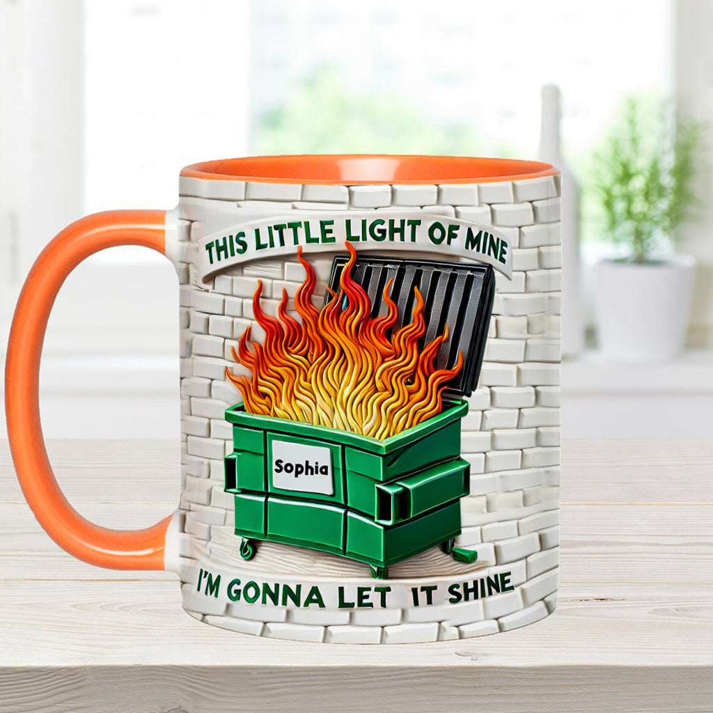 Cette petite lumière qui m'anime - Mug personnalisé pour collègue