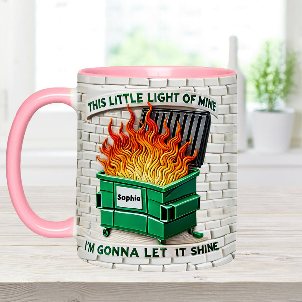 Cette petite lumière qui m'anime - Mug personnalisé pour collègue