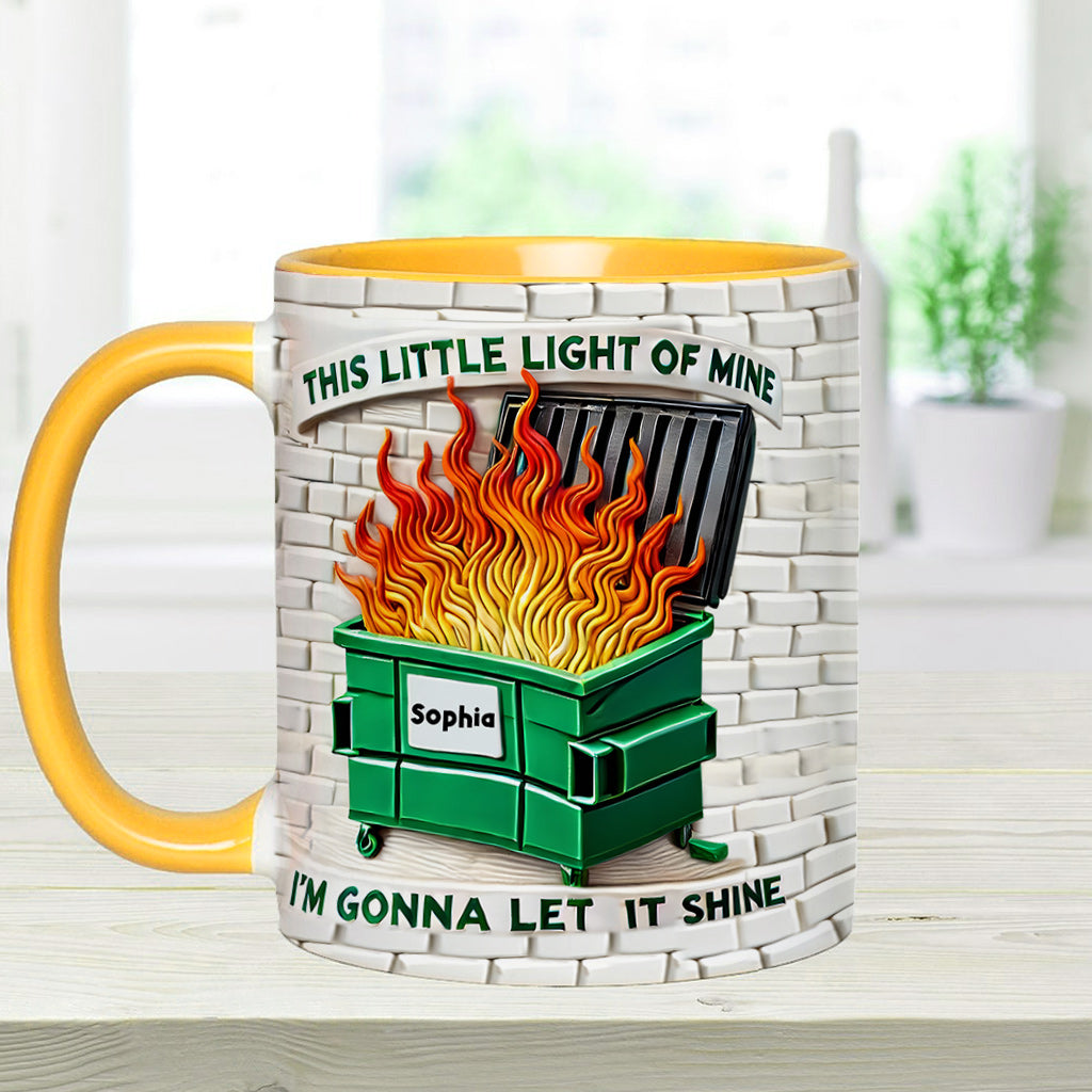Cette petite lumière qui m'anime - Mug personnalisé pour collègue