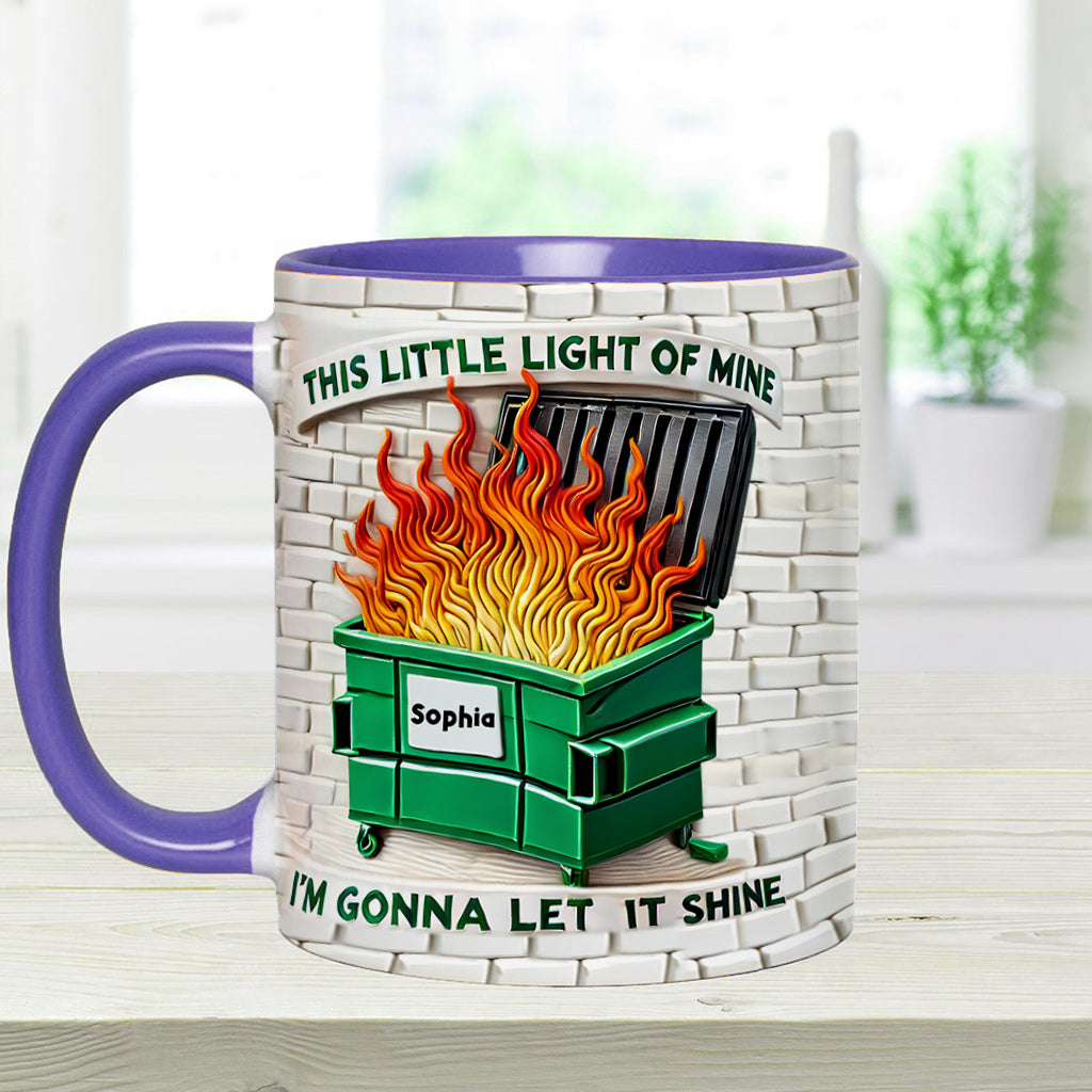 Cette petite lumière qui m'anime - Mug personnalisé pour collègue