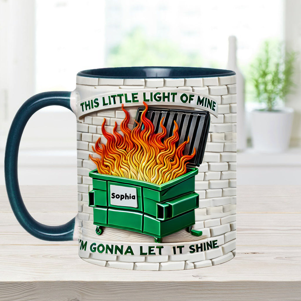 Cette petite lumière qui m'anime - Mug personnalisé pour collègue