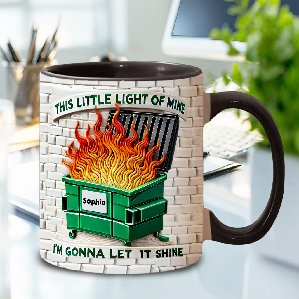 Cette petite lumière qui m'anime - Mug personnalisé pour collègue