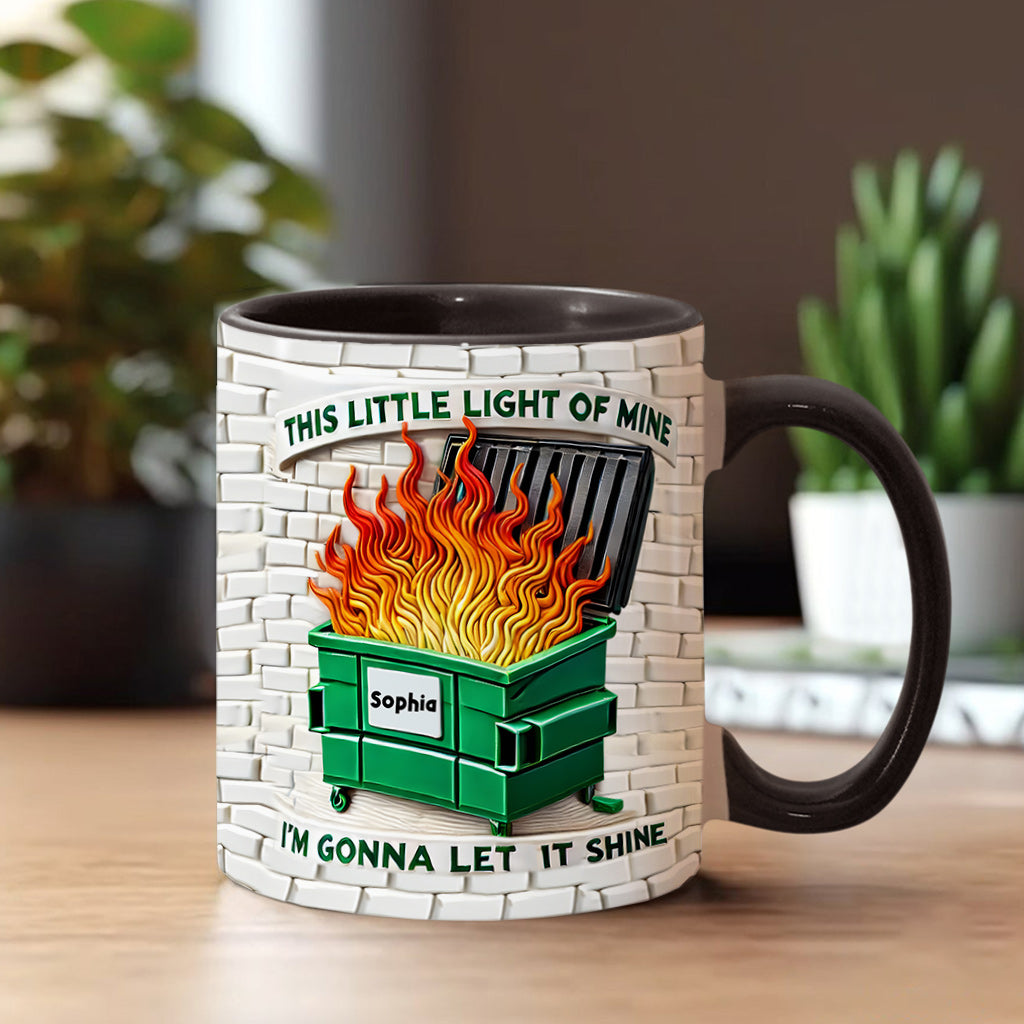 Cette petite lumière qui m'anime - Mug personnalisé pour collègue