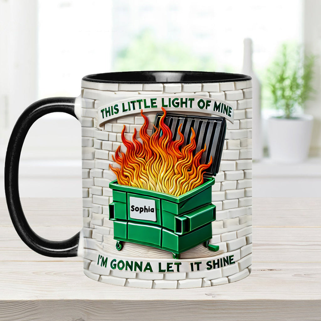 Cette petite lumière qui m'anime - Mug personnalisé pour collègue