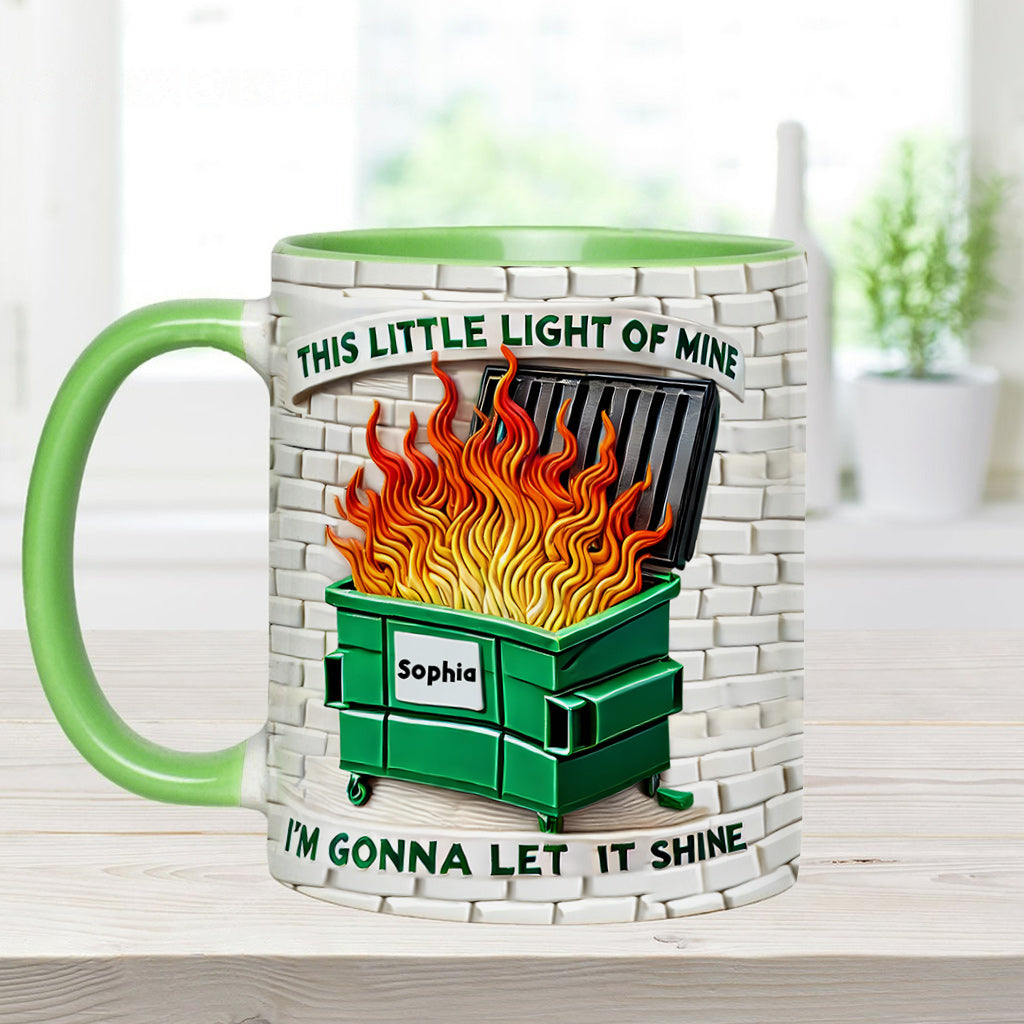 Cette petite lumière qui m'anime - Mug personnalisé pour collègue