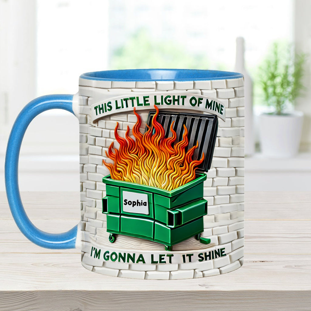 Cette petite lumière qui m'anime - Mug personnalisé pour collègue