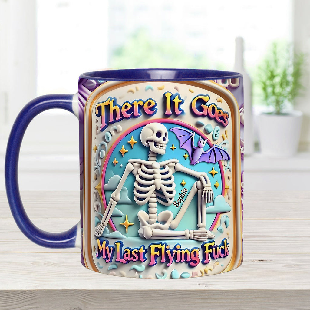 Mein letzter Fick - Personalisierte Tasse mit Kollegenakzent