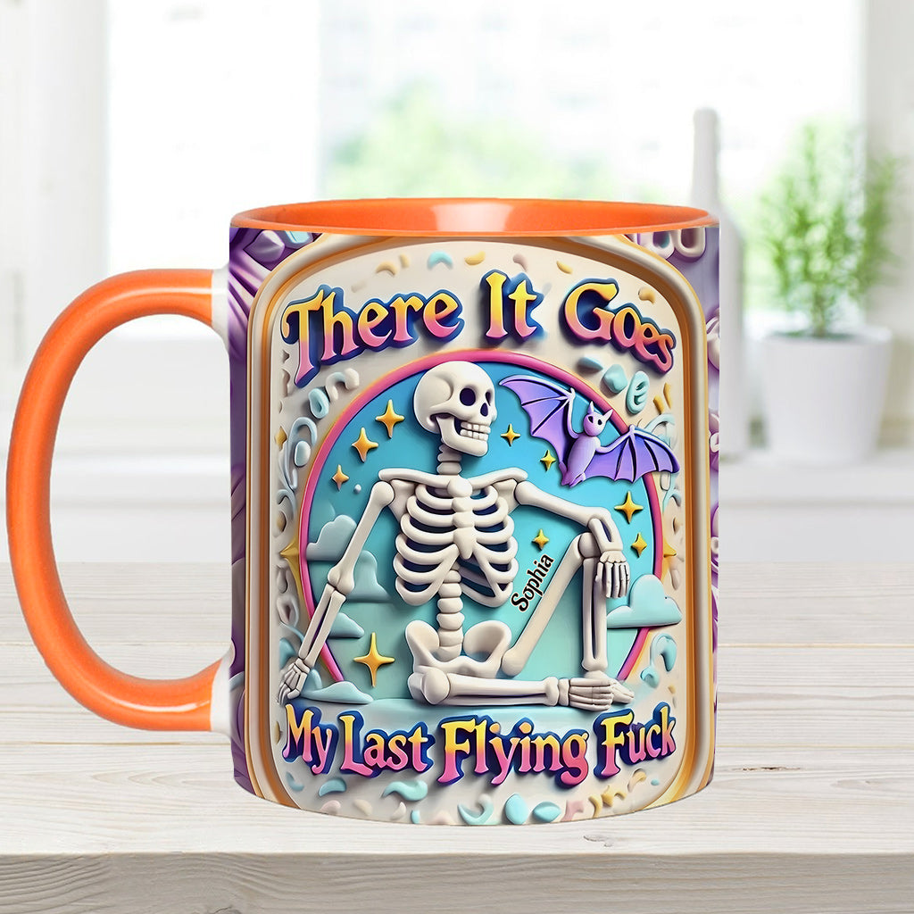 Mein letzter Fick - Personalisierte Tasse mit Kollegenakzent