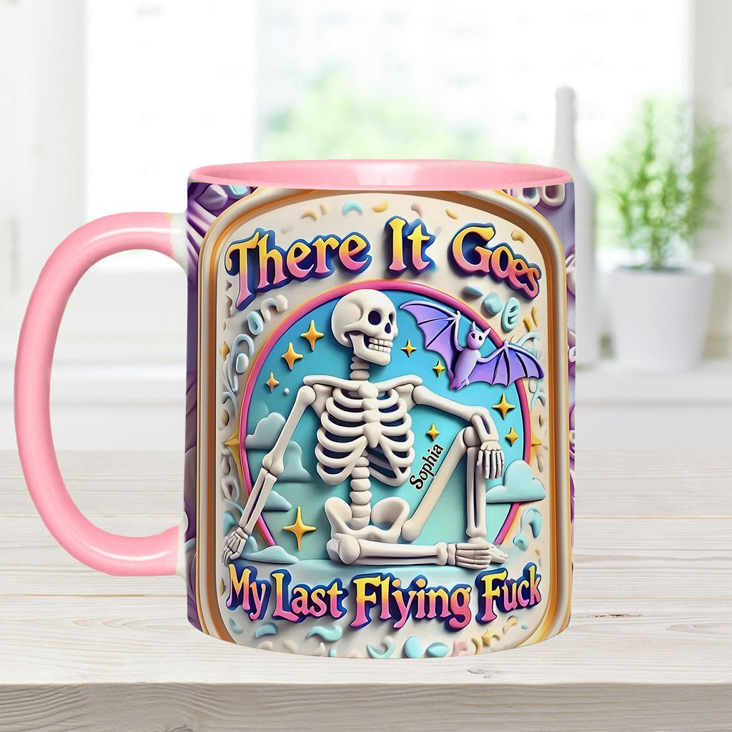 Mein letzter Fick - Personalisierte Tasse mit Kollegenakzent