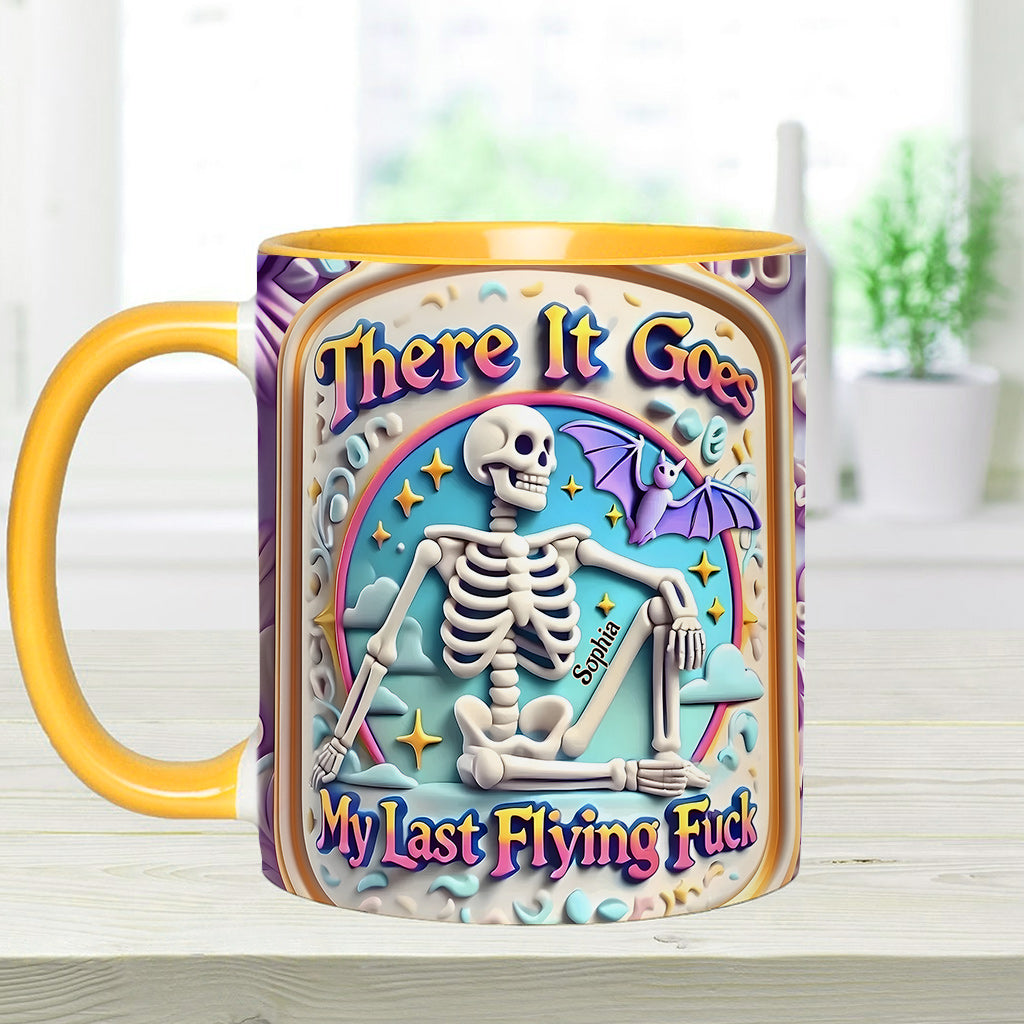 Mein letzter Fick - Personalisierte Tasse mit Kollegenakzent