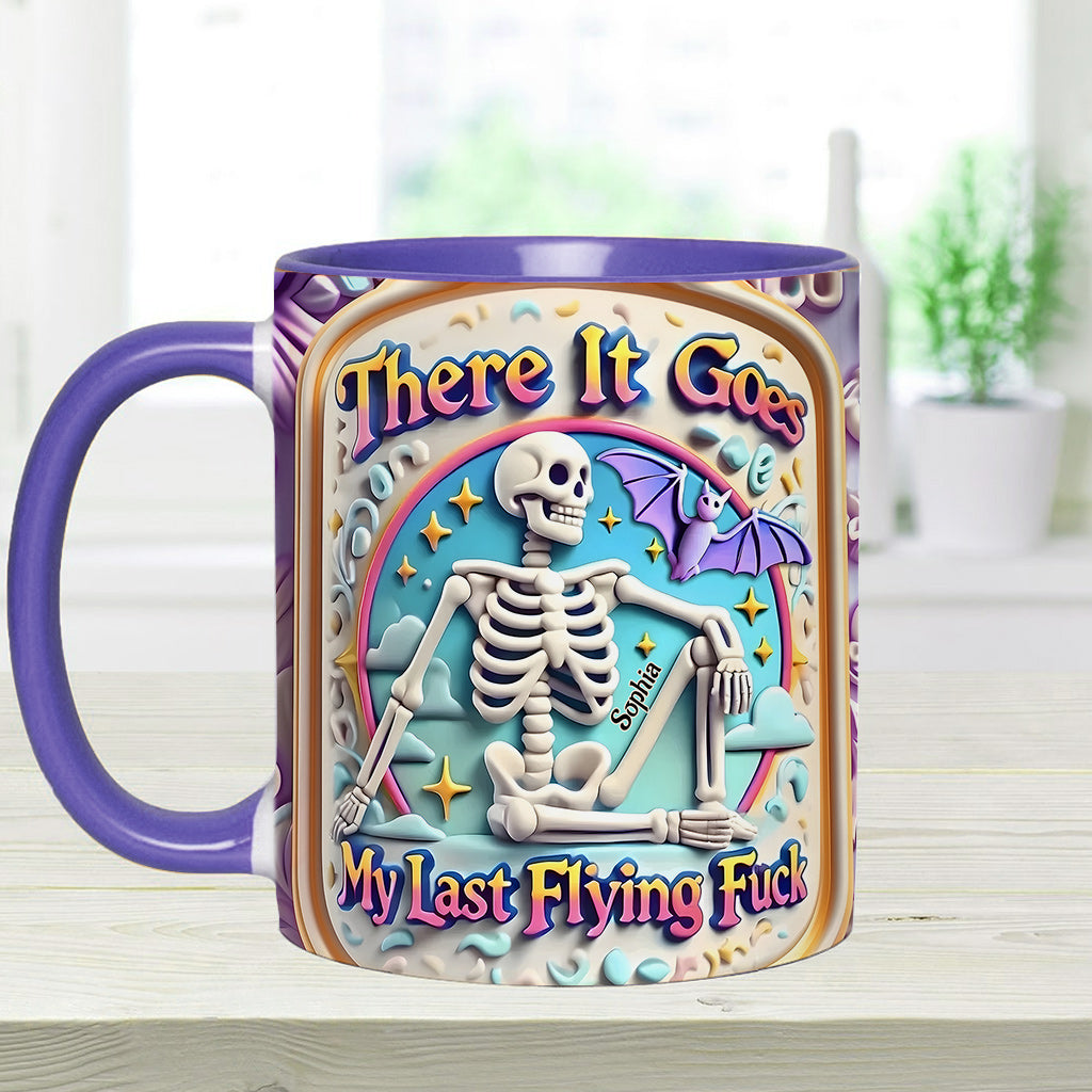 Mein letzter Fick - Personalisierte Tasse mit Kollegenakzent