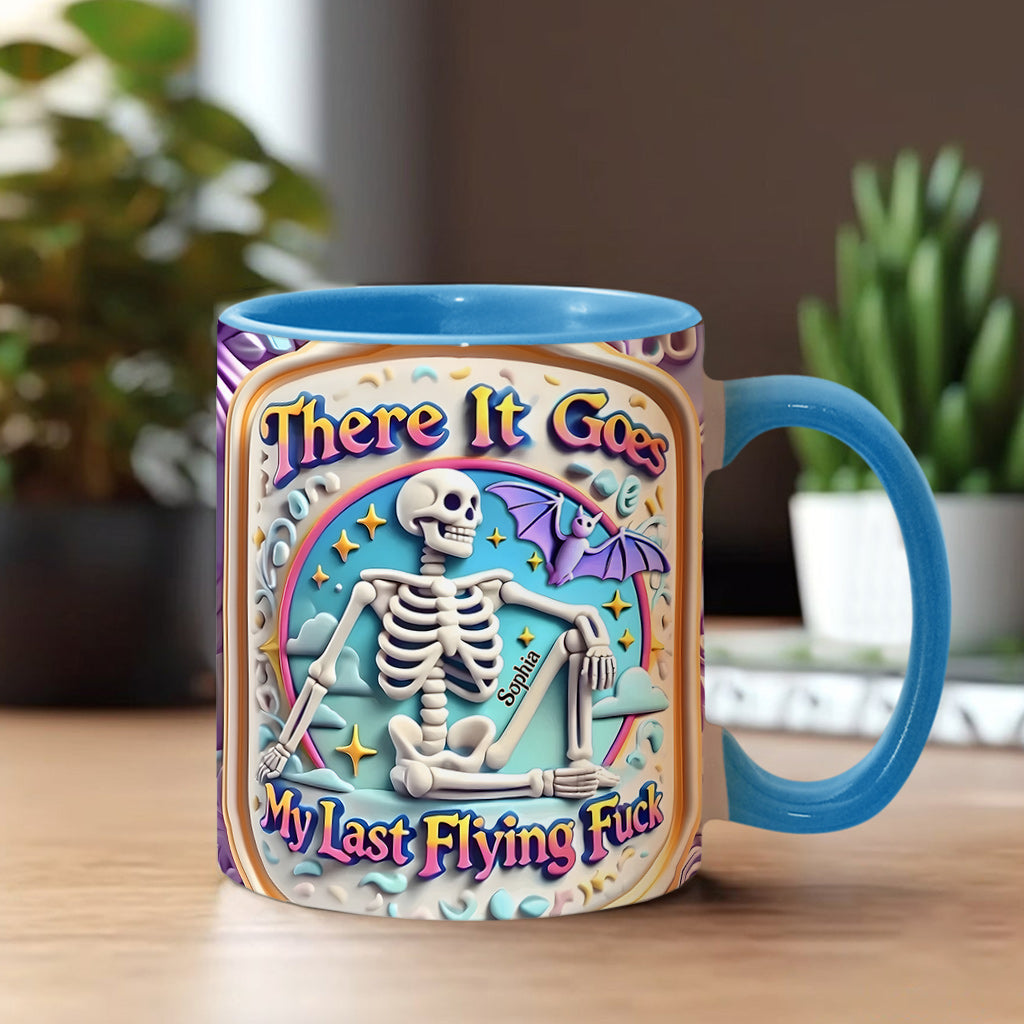 Mein letzter Fick - Personalisierte Tasse mit Kollegenakzent