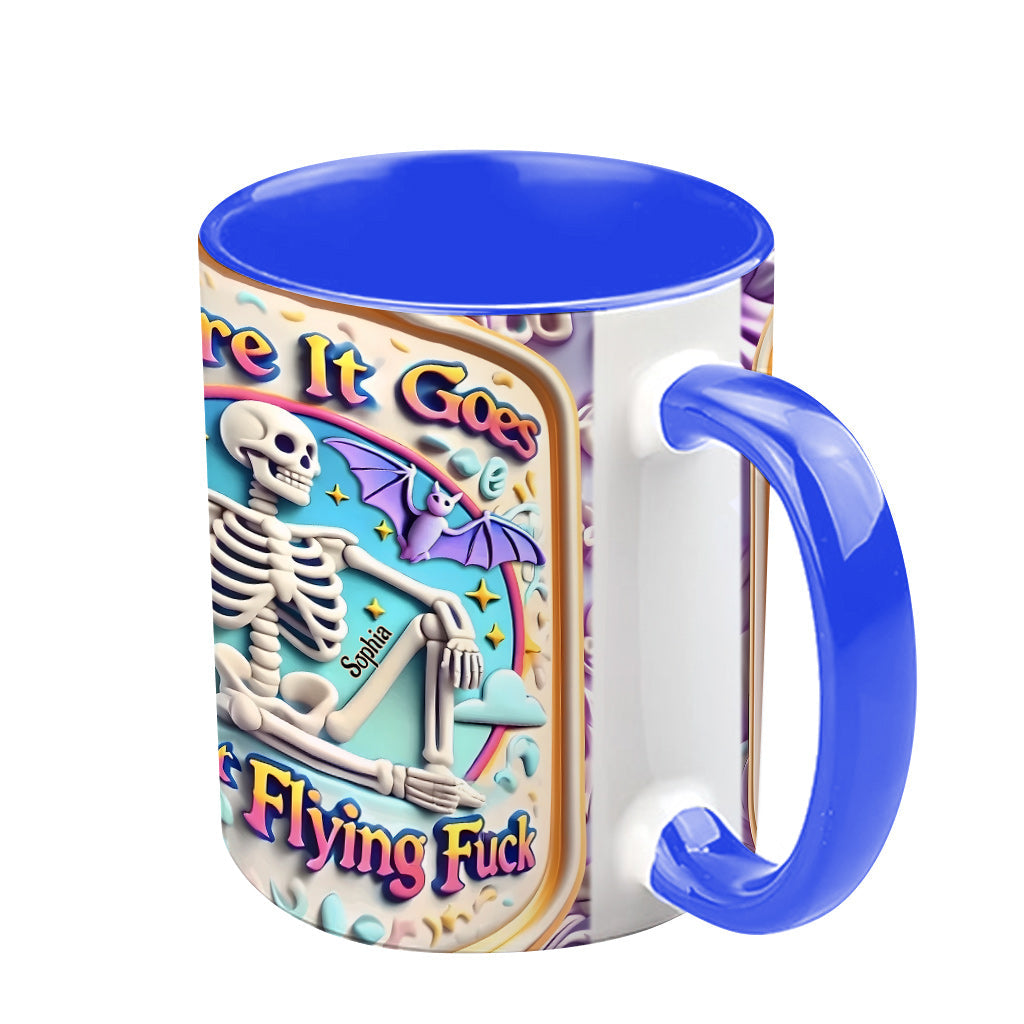 Mein letzter Fick - Personalisierte Tasse mit Kollegenakzent