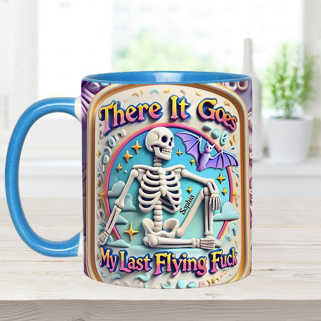 Mein letzter Fick - Personalisierte Tasse mit Kollegenakzent