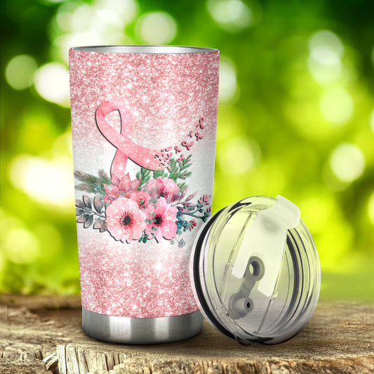 Brustkrebsüberlebende Brustkrebs-Aufklärungs-Tumbler 0622