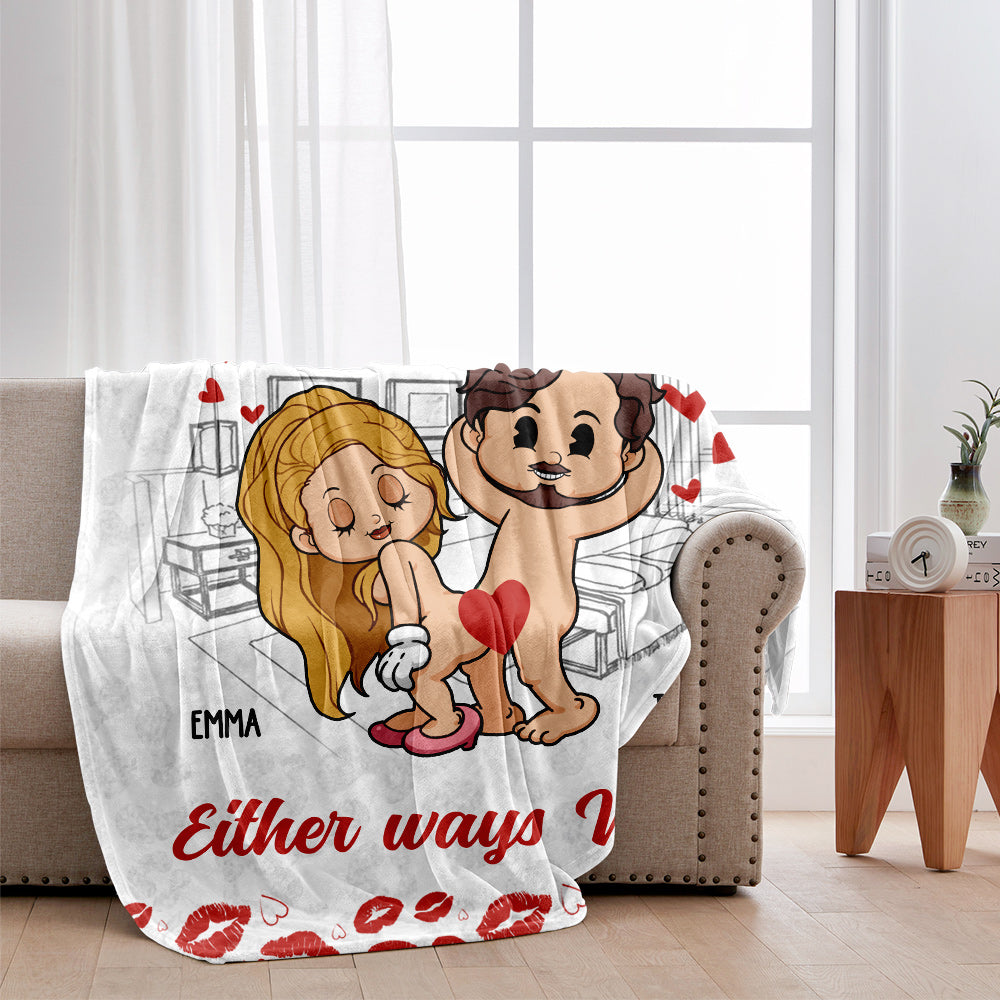 Together Is Our Favorite To Be - Personalized Couple Blanket